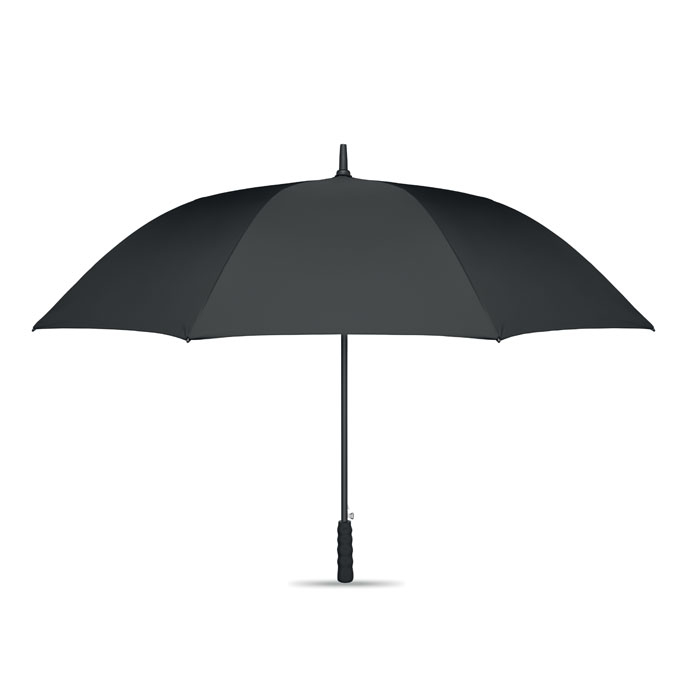 LLUVIA - 27-cal wiatroodporny parasol, Czarny