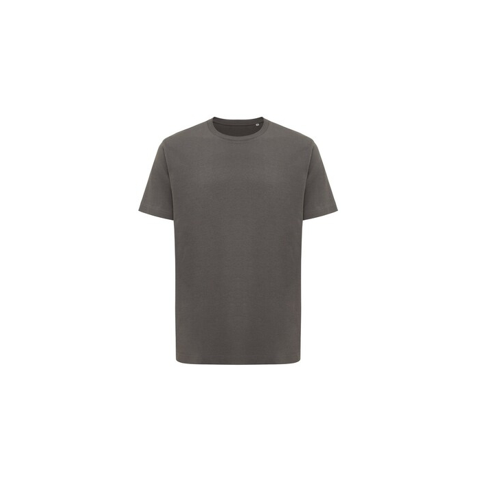 Luźna koszulka Iqoniq Kakadu, bawełna z recyklingu szary