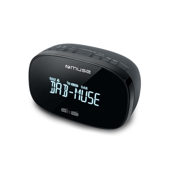 M-150 CDB | Muse Clock Radio DAB+, czarny
