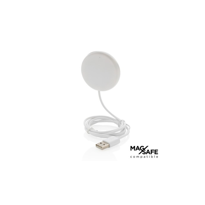 Magnetyczna ładowarka bezprzewodowa 5W biały