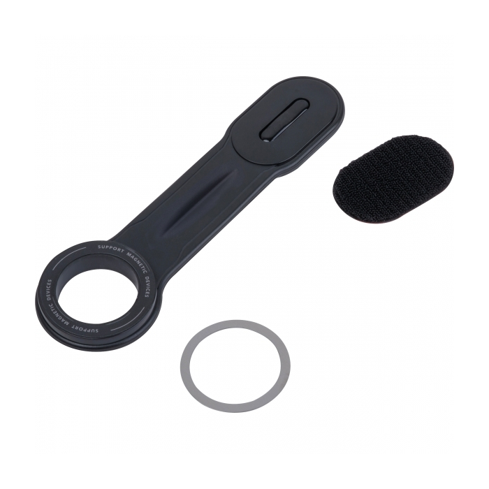 Magnetyczny uchwyt na telefon CAPE TOWN, czarny