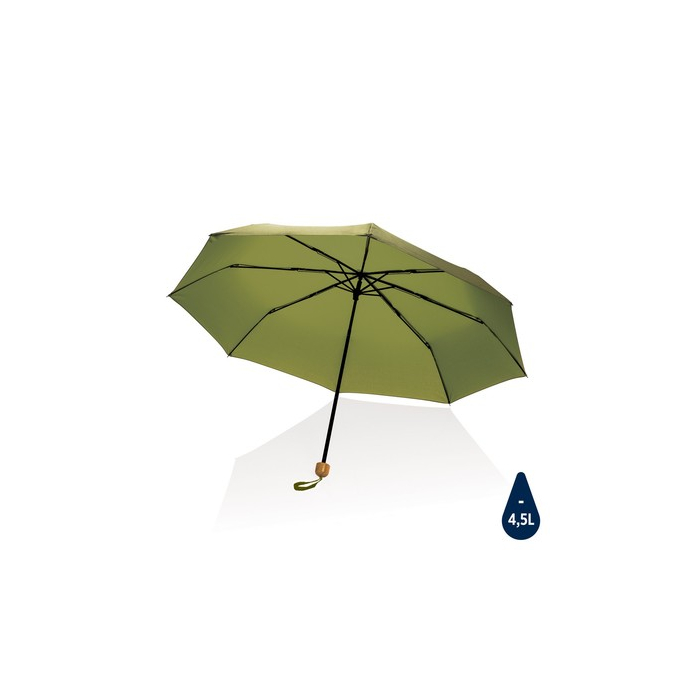 Mały bambusowy parasol 20.5" Impact AWARE™ rPET 