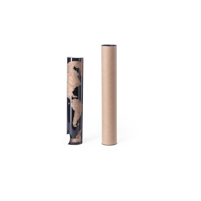 Mapa świata, zdrapka neutralny