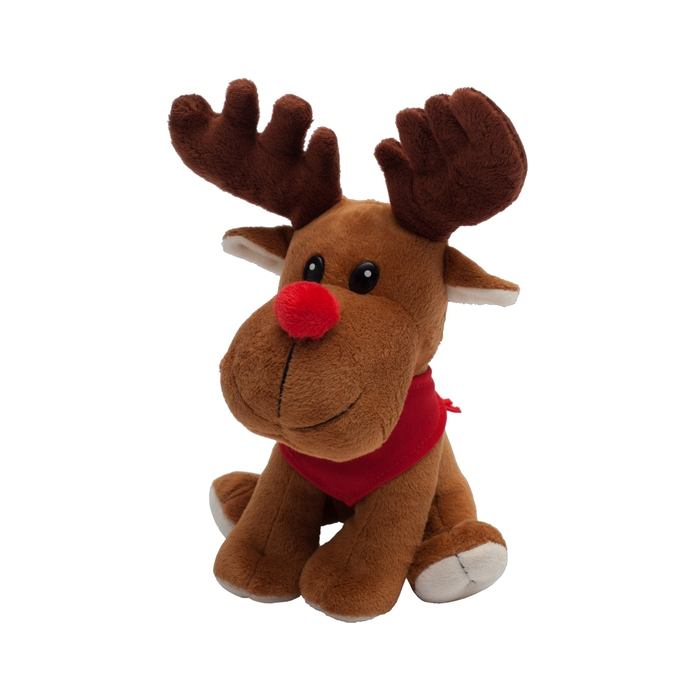 Maskotka Happy Reindeer, brązowy