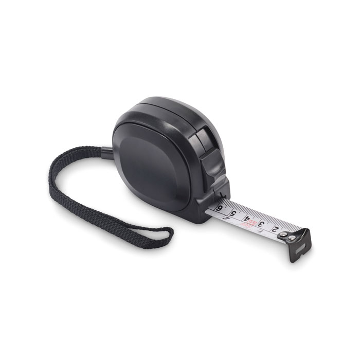 MEAS5 - Taśma miernicza 5M, Czarny