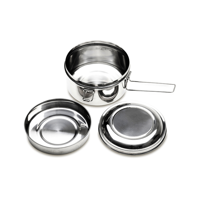 Menażka turystyczna Skardu, srebrny