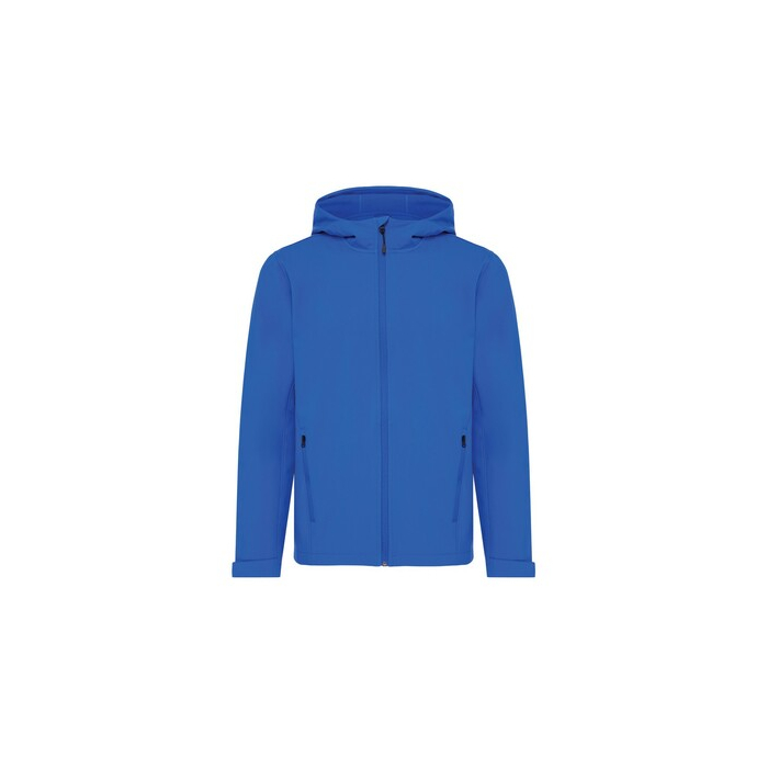 Męska kurtka softshell Iqoniq Makalu AWARE™ niebieski