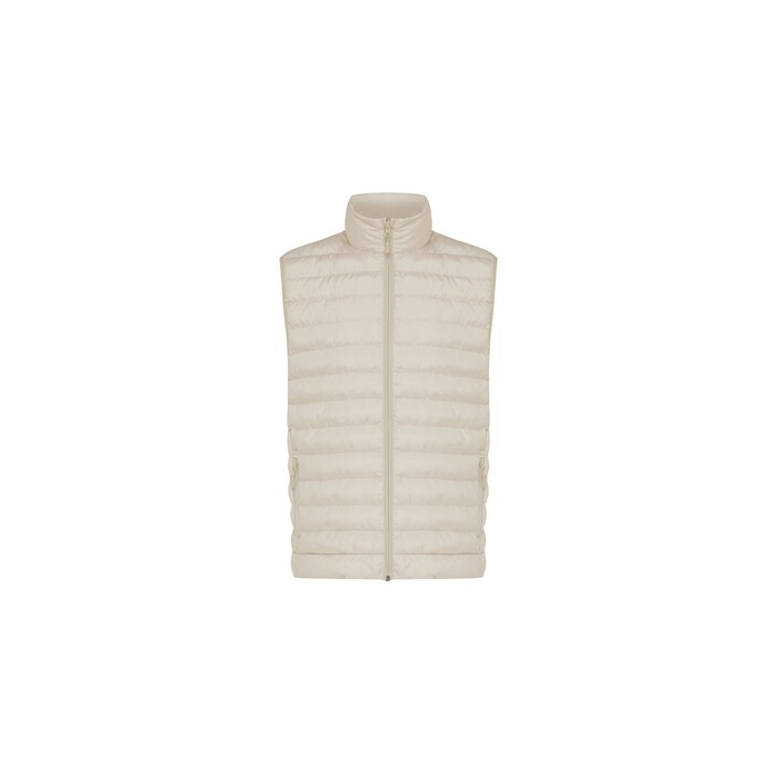 Męski bezrękawnik Iqoniq Meru, poliester z recyklingu beżowy