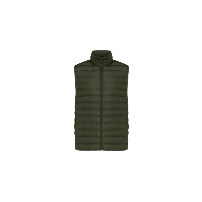 Męski bezrękawnik Iqoniq Meru, poliester z recyklingu khaki