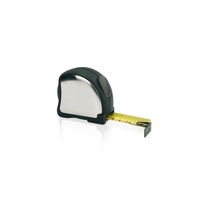 Miara 5m srebrny, czarny