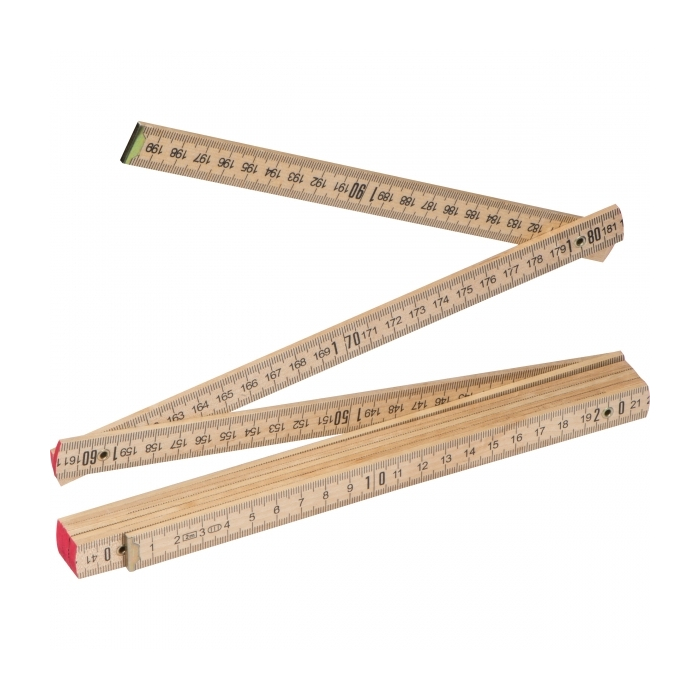 Miarka składana 2m ST. GALLEN, beżowy