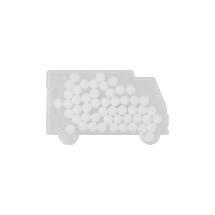 Miętówki "ciężarówka" biały