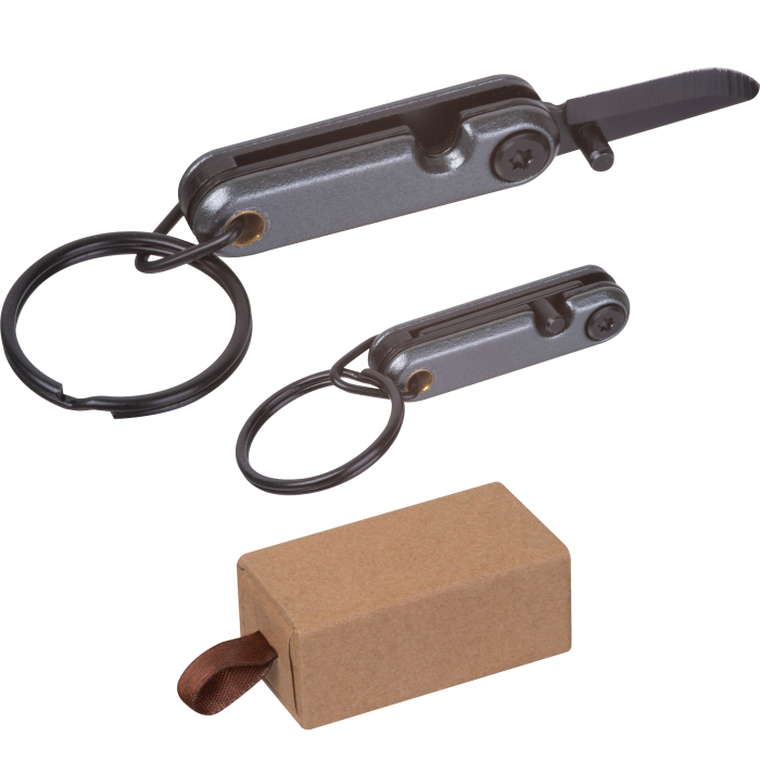 Miniaturowy scyzoryk HOWARD, ciemnoszary