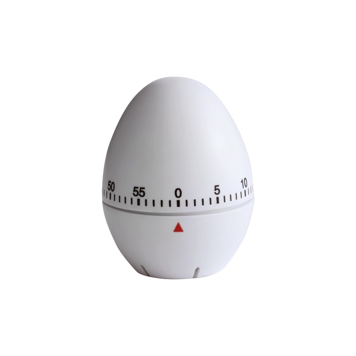 Minutnik kuchenny "jajko" biały