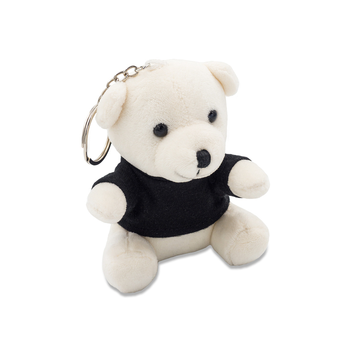 Miś brelok Ollie, biały