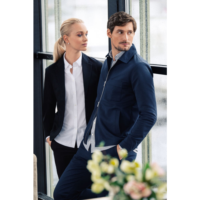 MODERN ZIP OVERSHIRT