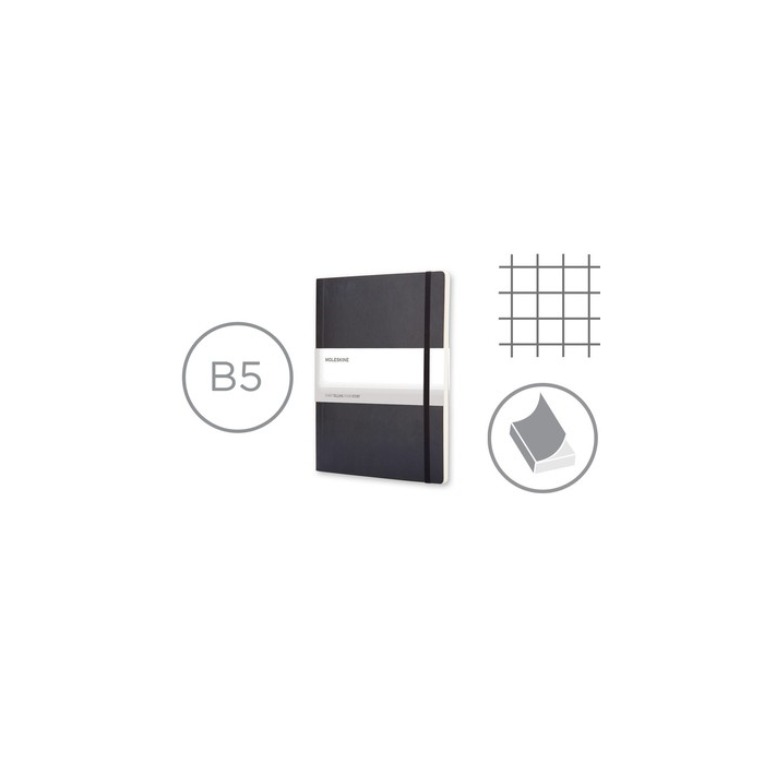 MOLESKINE Notatnik ok. A4 czarny