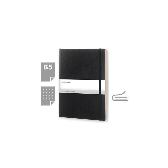 MOLESKINE Notatnik ok. B5 czarny