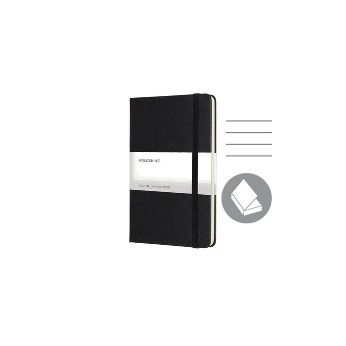 MOLESKINE Notatnik ok. B6 czarny