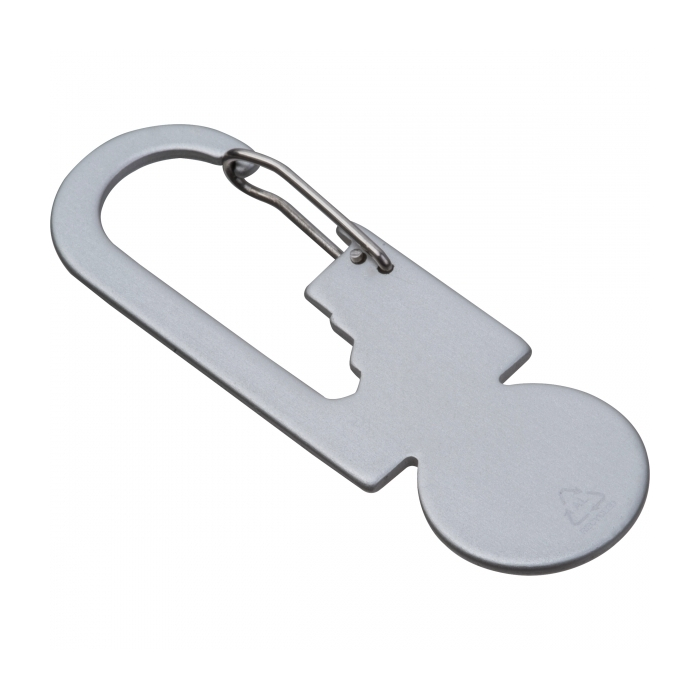 Multitool z żetonem do wózka GIBRALTAR, szary