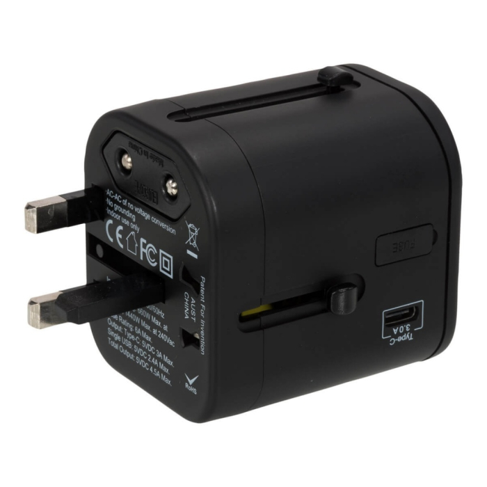 NERO III - Uniwersalny adapter podróżny