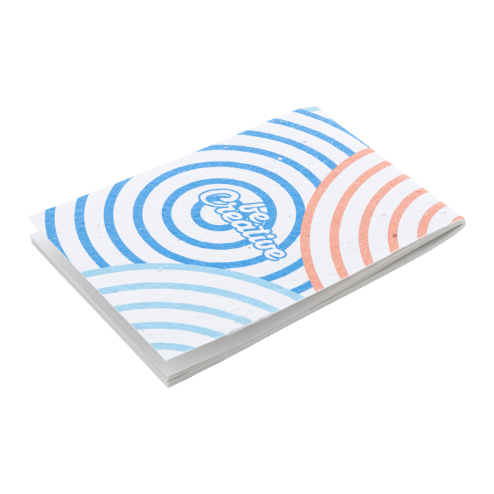 niestandardowy notatnik z papieru nasiennego