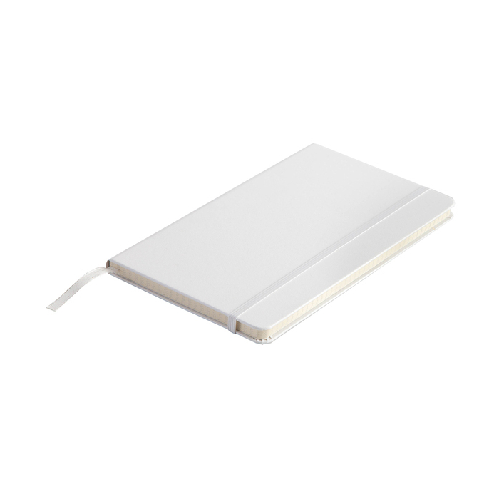 Notatnik 130x210/80k kratka Asturias, biały