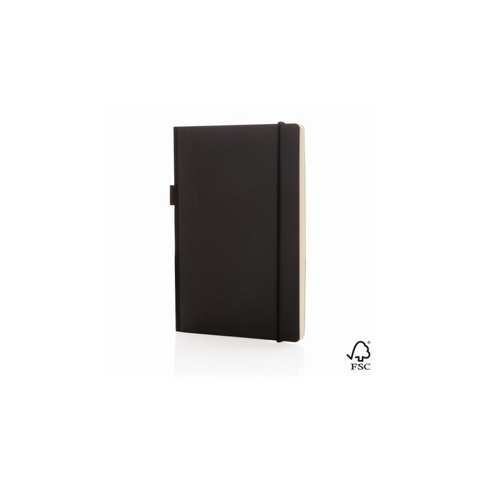 Notatnik A5, twarda okładka czarny