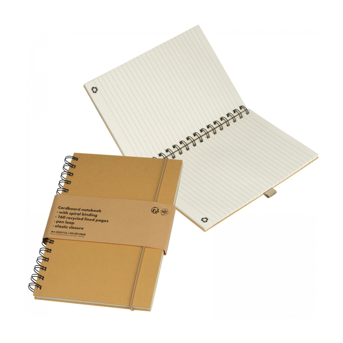 Notatnik A5 w linie, beżowy