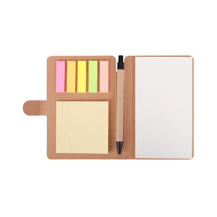 Notatnik Bland 80x140/50k gładki, beżowy