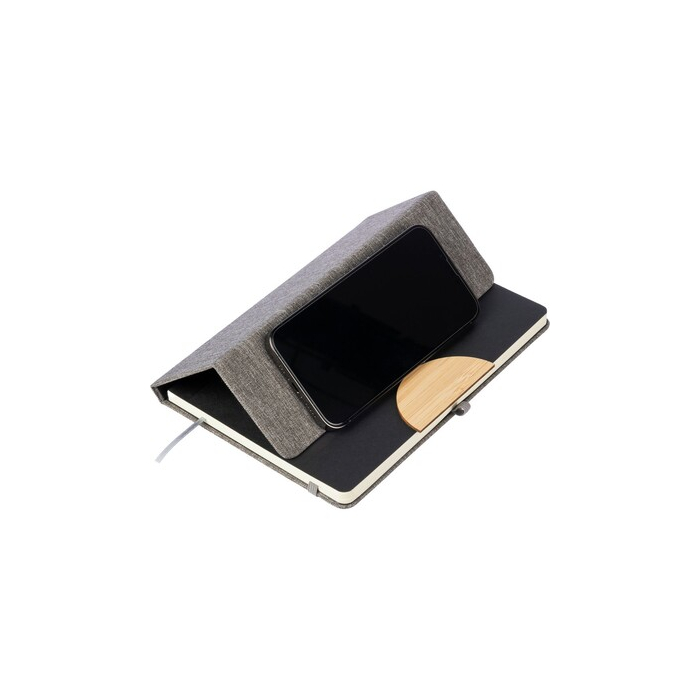 Notatnik ok. A5 RPET czarny