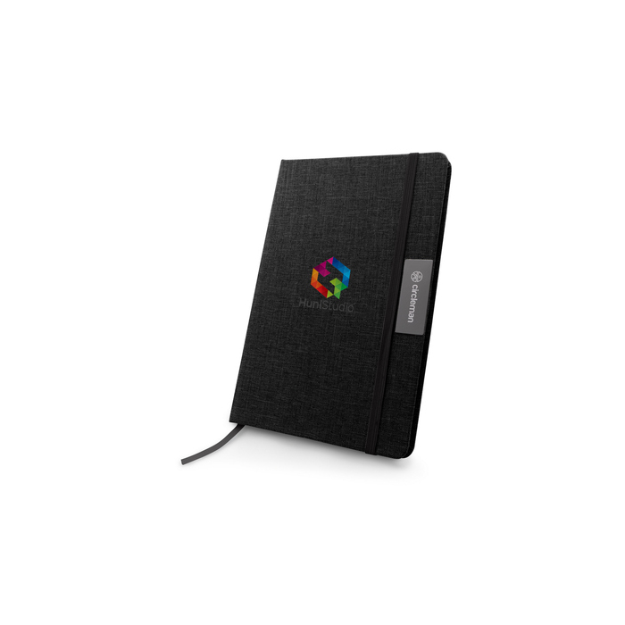 Notatnik RPET A5 | Raysha czarny