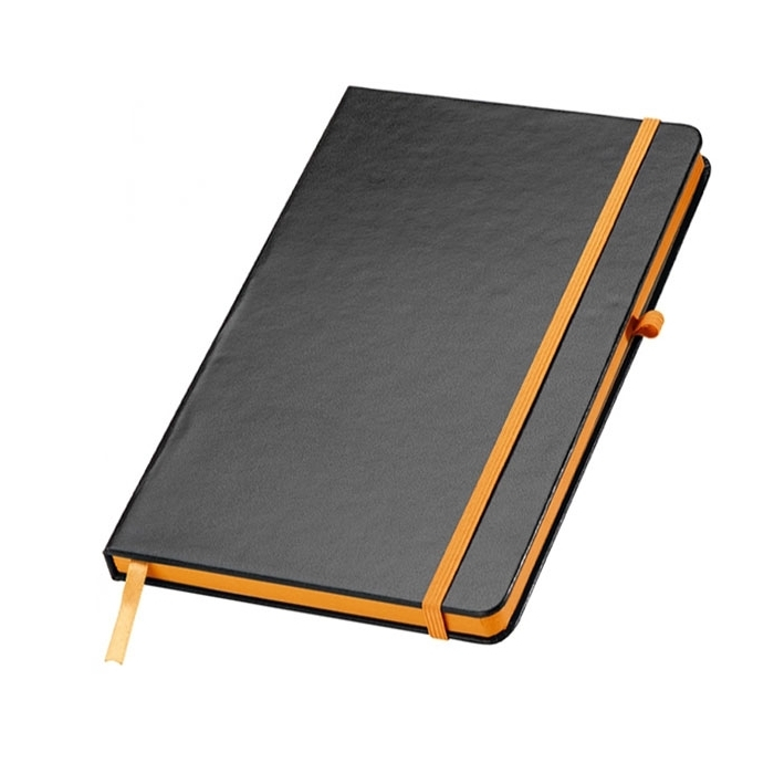 Notes A5 w linie CUXHAVEN, pomarańczowy