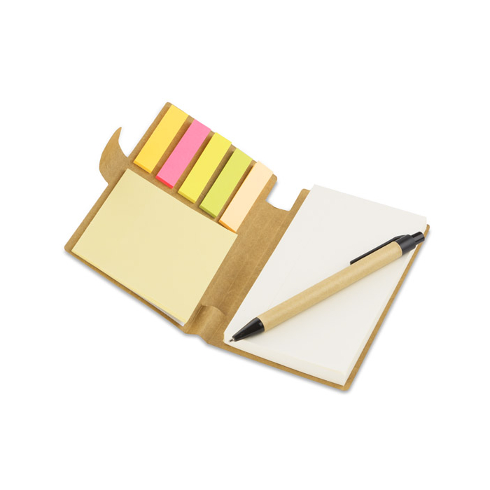 Notes z długopisem MARRO beżowy (naturalny)