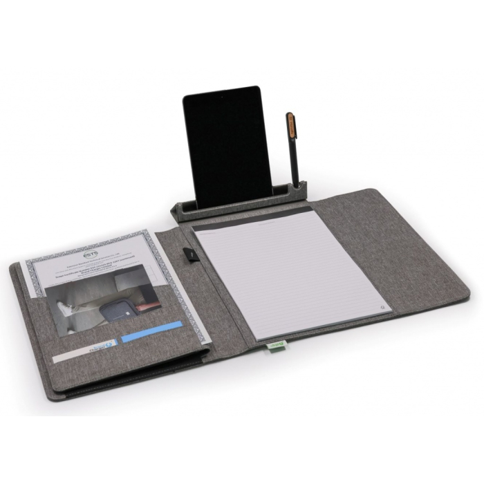 Noty Folio Eco - Organizer A4 wykonany z materiału RPET