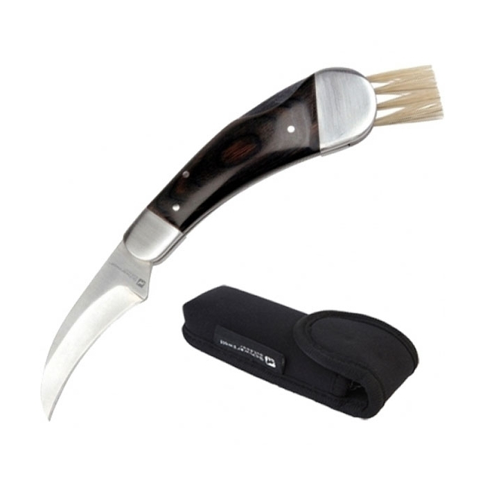 Nóż do grzybów PILZ Schwarzwolf, brązowy