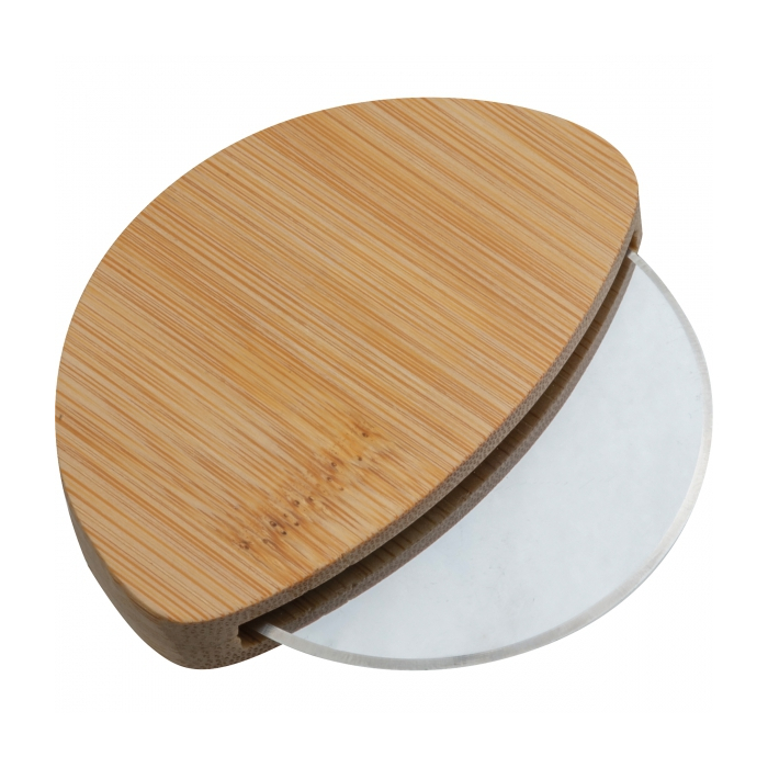 Nóż do pizzy, beżowy