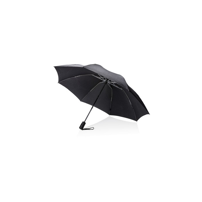 Odwracalny parasol automatyczny 23" Swiss Peak czarny