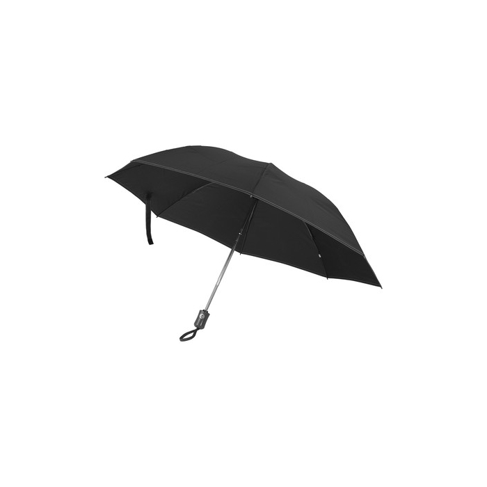 Odwracalny, składany parasol automatyczny czarny