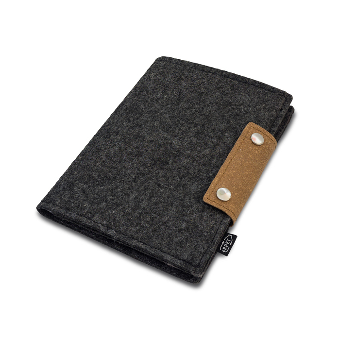 Organizer w okładce filcowej Iga, szary