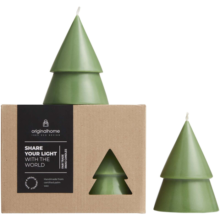Orginal Home świeca choinkowa matcha – M Orginal Home świeca choinkowa matcha – M