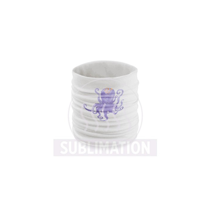 Osłona na twarz i szyję, komin, rozmiar dziecięcy biały