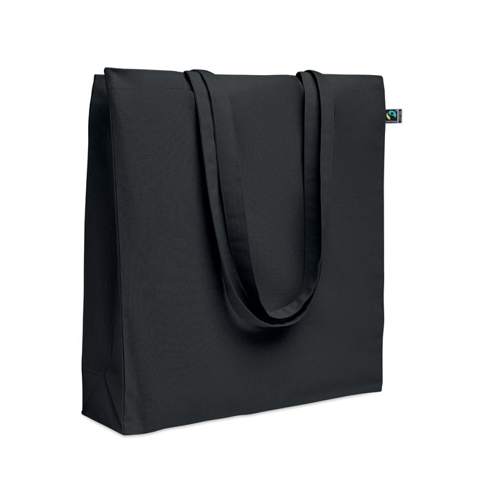 OSOLE++ COLOUR - Torba na zakupy Fairtrade 180 g, Czarny