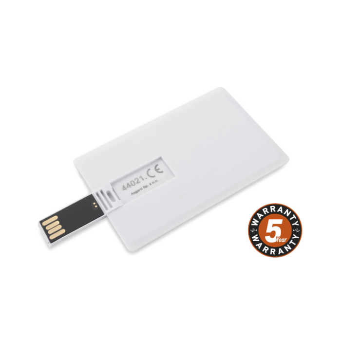 Pamięć USB KARTA 8 GB biały