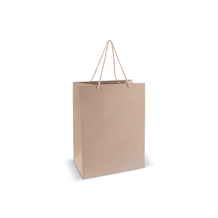 Papierowa torba prezentowa 120g/m² 30x20x40cm, brązowy