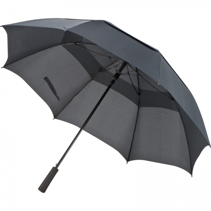 Parasol automatyczny XXL do gry w golfa ø132 cm, czarny