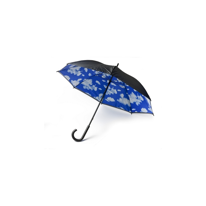 Parasol manualny granatowy