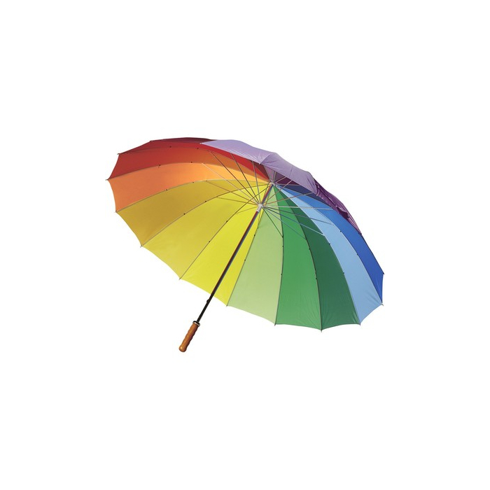 Parasol manualny wielokolorowy