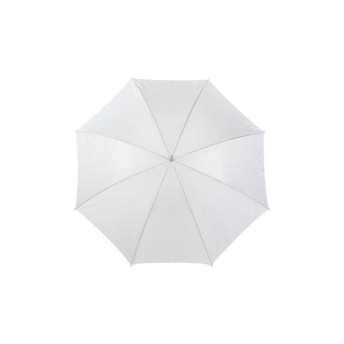 Parasol manualny biały