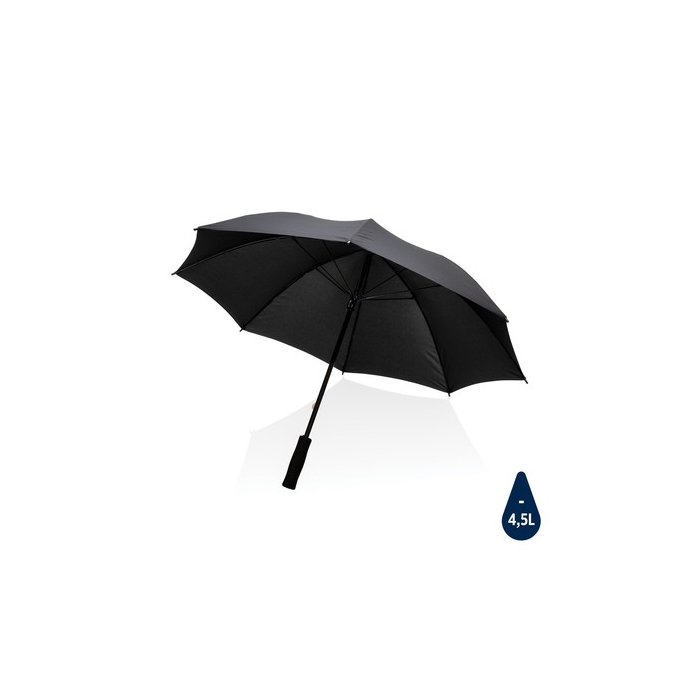 Parasol sztormowy 23" Impact AWARE™ rPET czarny